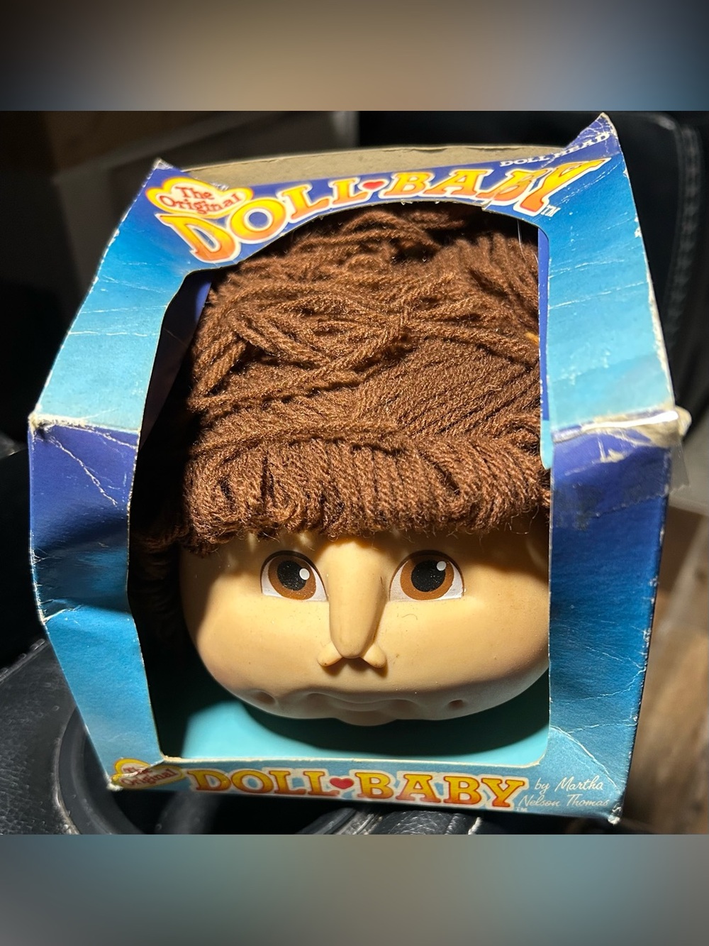 vintage 1984 Martha Nelson Thomas Original Doll Baby doll head